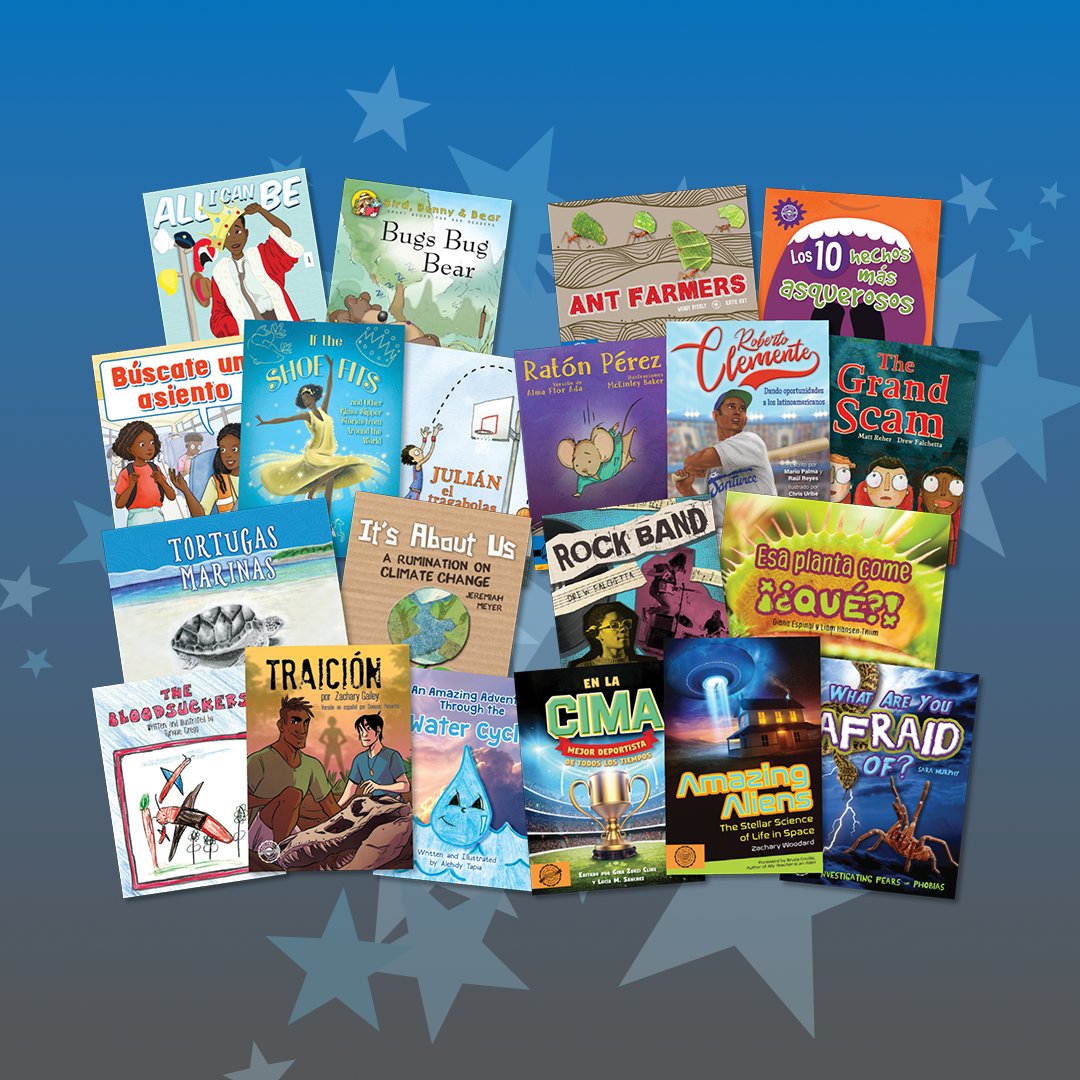 AmericanReading's tweet image. ARC collaborates with over 250 publishers worldwide to ensure every student has access to the right books. Our collections feature the BEST books in both English and Spanish to ignite a love for reading.

#AllMeansAll #ReadingForAll #YoungReaders