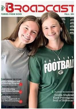 It is with great pride and excitement that we welcome you to the inaugural issue of The Broadcast, Salem Community High School’s official quarterly magazine. 

#SalemWildcatPride

journey12.com/seasonal-issue…