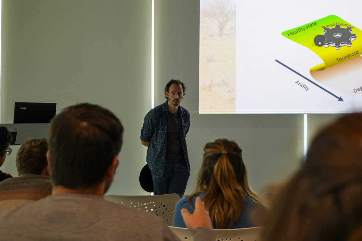 BC3 - Basque Centre for Climate Change (@bc3research) on Twitter photo 🌳The last #BC3Seminar by Miguel Berdugo on the resilience and vulnerability of drylands under #ClimateChange has just wrapped up! He shared key findings on how increasing aridity can trigger abrupt changes in these vital ecosystems.
Thanks for the visit, <a href="/MiguelBerdugo1/">Miguel Berdugo</a>!🤩 🌳The last #BC3Seminar by Miguel Berdugo on the resilience and vulnerability of drylands under #ClimateChange has just wrapped up! He shared key findings on how increasing aridity can trigger abrupt changes in these vital ecosystems.
Thanks for the visit, <a href="/MiguelBerdugo1/">Miguel Berdugo</a>!🤩