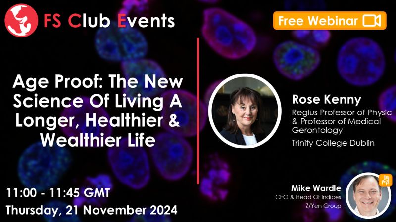 🧬 Join Prof. Rose Kenny, a leading expert in medical gerontology, as she shares groundbreaking insights on controlling 80% of our ageing biology. Discover the latest science on how modifiable factors can help live a longer, healthier, and happier life.
lnkd.in/eYutmrz3