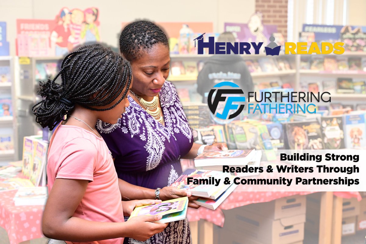 Join us for a #HenryReads workshop on "Building Strong Readers and Writers Through Family and Community Partnerships" this Saturday! Presenters include the HCS Learning and Performance Division, HCS Office of Family Services, and Furthering Fathering. Don't miss out on this