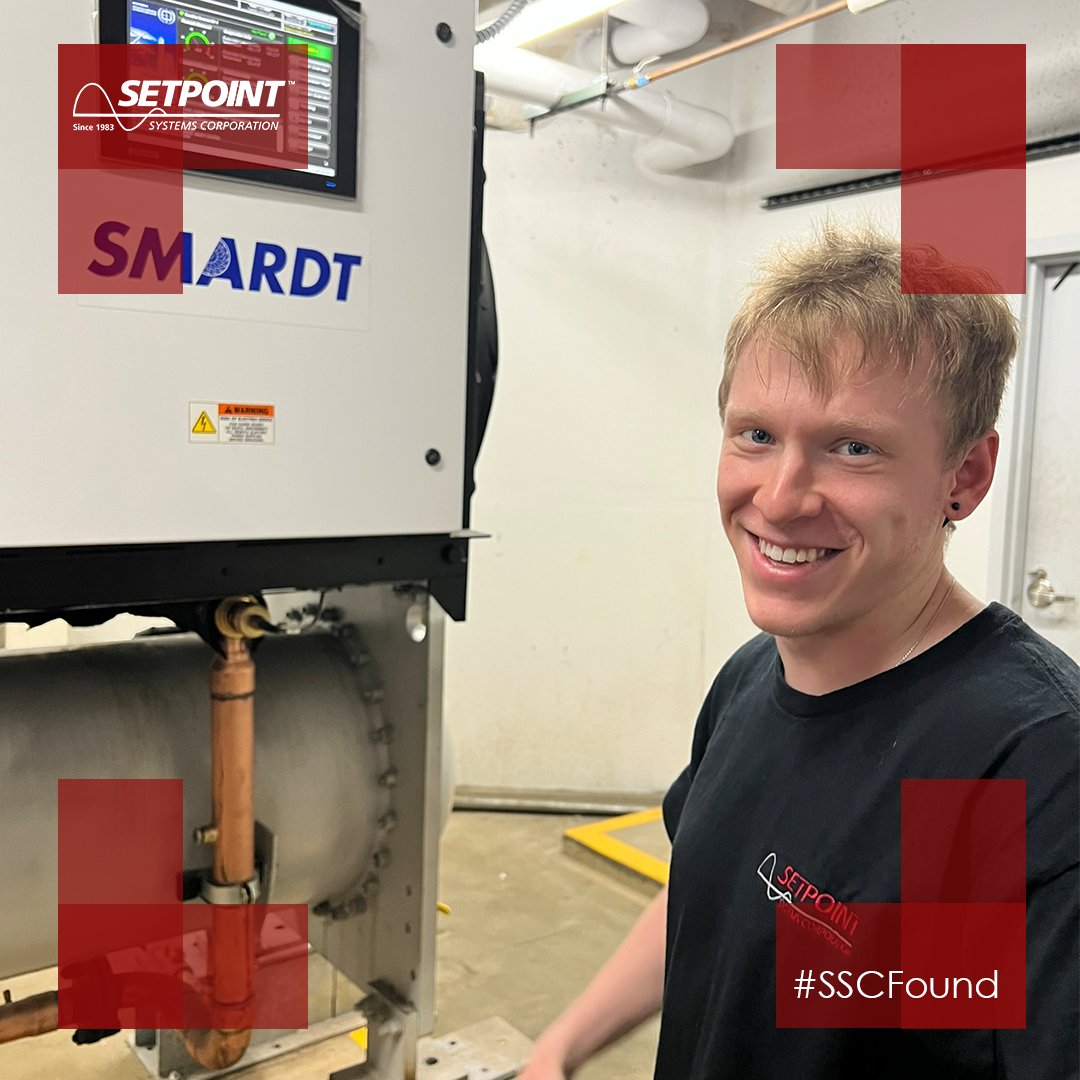 SetpointSystems's tweet photo. 👨‍🔧 Our Controls Technician is working hard on servicing this SMARDT Water Cooled Chiller! 

#controls #technician #chiller #maintenance #service #SMARDT #iot  #ul508a #ualocal208 #controls #HVAC g #BAS #vavcontrol   #AlwaysEssential #WeBuildCO https://t.co/q0XxmMFGu6