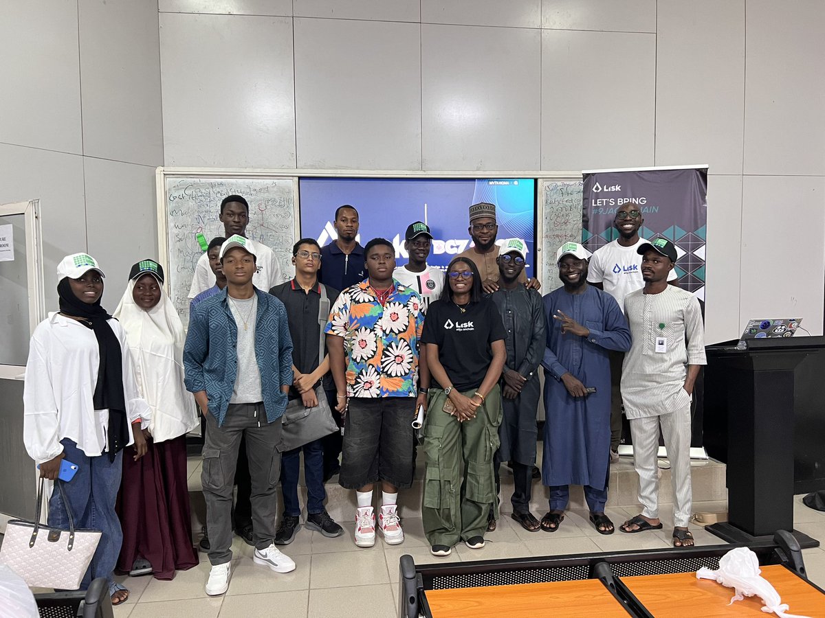 Vickish11's tweet image. Day 1 of the Lisk DevCon Campus tour was a success 🔥

Quite a number of the students were learning about Blockchain for the first time, which means there’s still a lot of work to be done in bringing about the adoption, and I’m glad to be among those doing that 😁

#Devcon2024