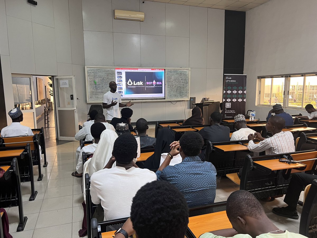 Vickish11's tweet image. Day 1 of the Lisk DevCon Campus tour was a success 🔥

Quite a number of the students were learning about Blockchain for the first time, which means there’s still a lot of work to be done in bringing about the adoption, and I’m glad to be among those doing that 😁

#Devcon2024