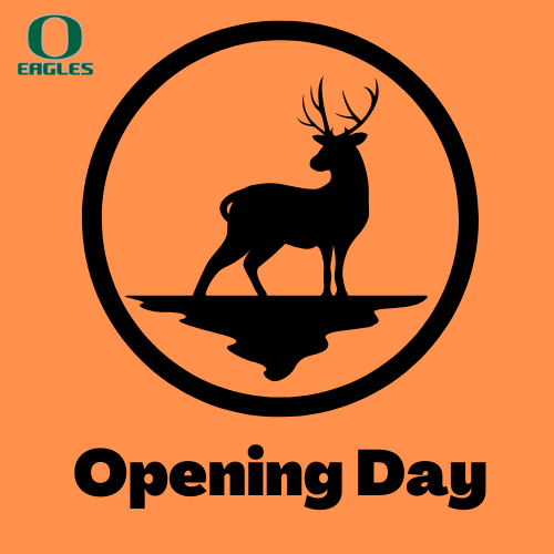 OlivetSchools's tweet photo. 🦌 Attention Hunters! 🦌 As you head out for the season, please remember to stay safe and plan ahead. If you’ll be absent from school, don’t forget to call it in! Enjoy the hunt and take care in the great outdoors! #HuntSafe #OlivetEagles https://t.co/Q18gIiZkDu