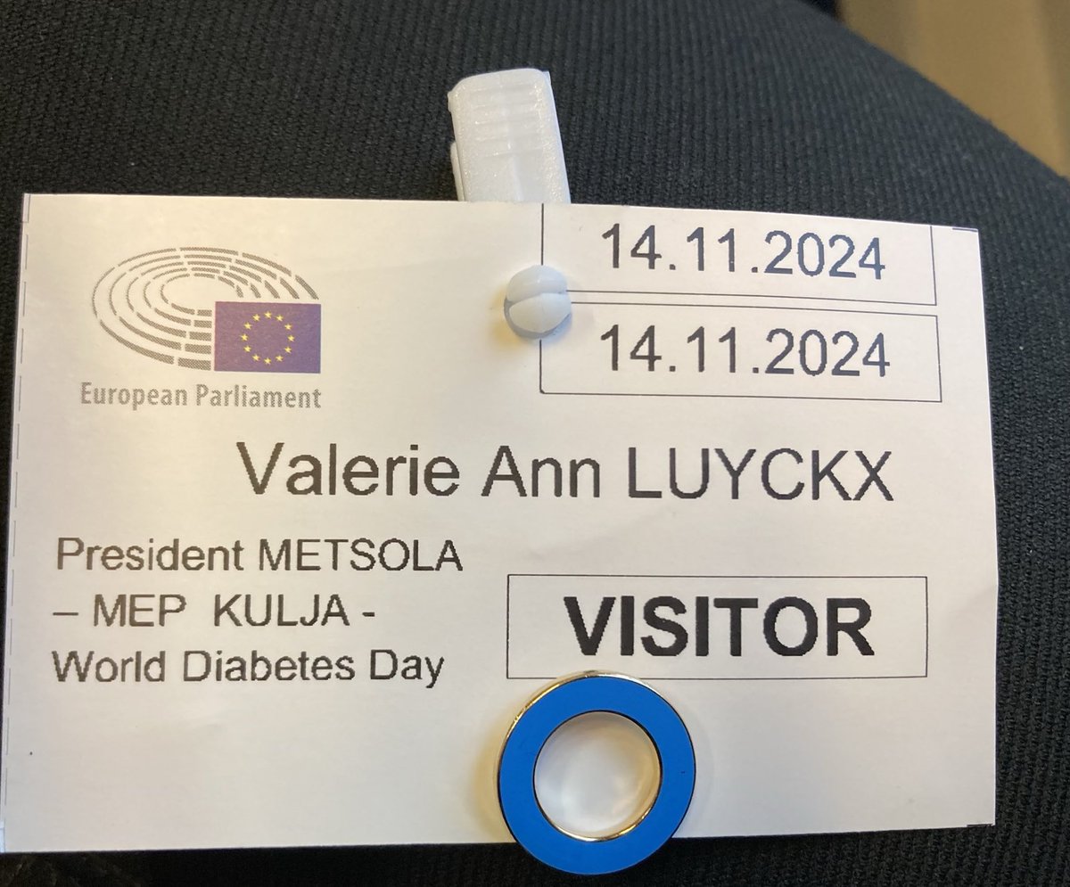 Very privileged to advocate with patients, doctors, ⁦<a href="/IDFEuropeBXL/">IDFEurope / Diabetes</a>⁩ at EU Parliament 
Presdent Roberta Metsola: “science must converge with political will” to prevent and treat diabetes and its complications holistically and equitably
⁦<a href="/EKHA_EU/">EKHA</a>⁩ ⁦<a href="/ISNkidneycare/">Int Society of Nephrology</a>⁩