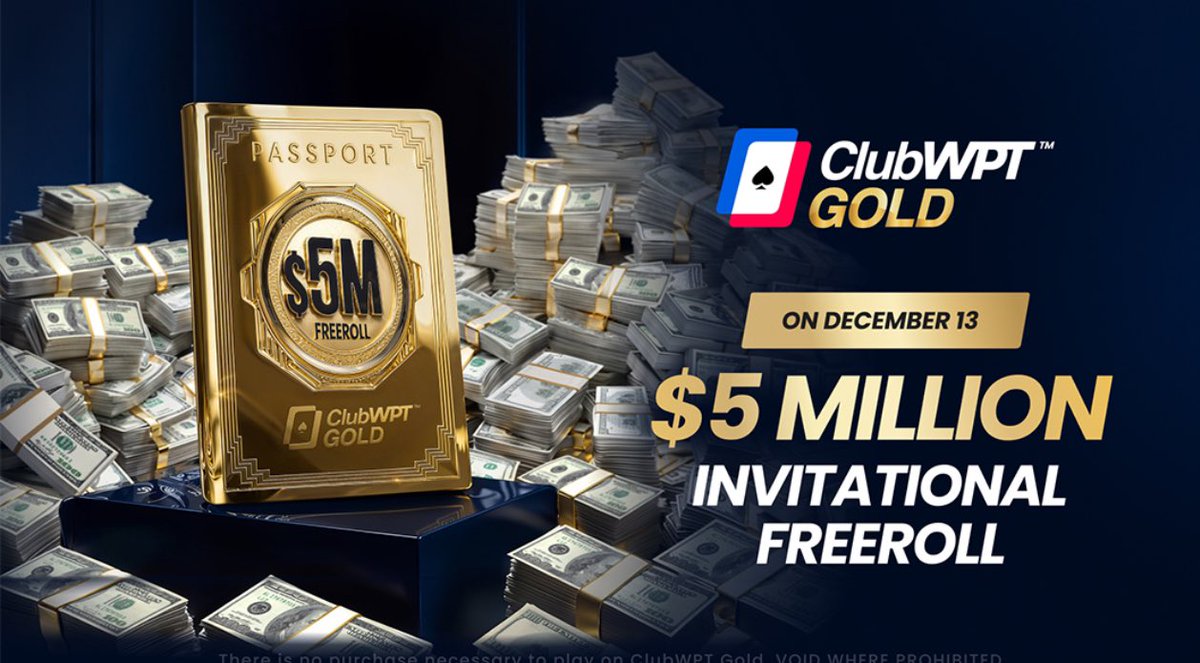 📣WPT Champions!

1. Post your winner photo of ANY <a href="/WPT/">World Poker Tour</a> Championship or side event! Live or online!

2. Sign up for <a href="/ClubWPTGold/">ClubWPT Gold</a> 👇🏼 

clubwptgold.com/?promo=SAVAGE

3. Retweet this 

I’ll randomly select two Golden Passport winners from eligible entries on 11/20!

This contest is open