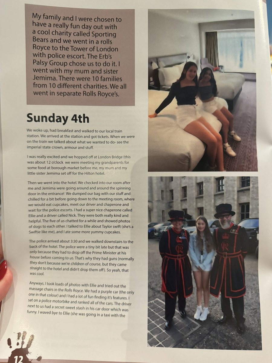 erbspalsygroup's tweet photo. #appreciationpost โค๏ธ A fantastic article from one of our #charity members about their experience with @Sportingbears Thank you to #sportingbears for their amazing generosity and support ๐ฅฐ https://t.co/FZlNGcVwnX