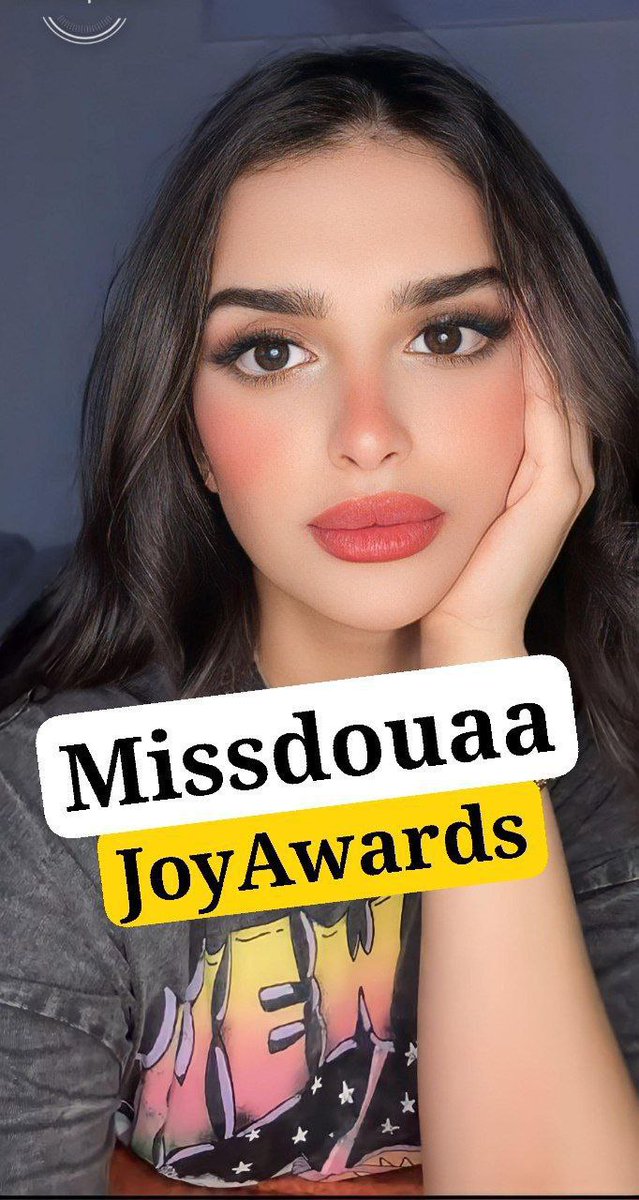 arizameri179901's tweet photo. @Turki_alalshikh يسعدنا ترشيح المميزة والمتألقة ميس دعاء في مسابقة JOY AWARDS في فئة أفضل مؤثرة لأنها تستحق الفوز بجدارة و استحقاق بمحتواها المميز و الايجابي
#JoyAwards #جوي_اوورد #missdouaa 
#female_Influencer https://t.co/hyApxGkxSN
