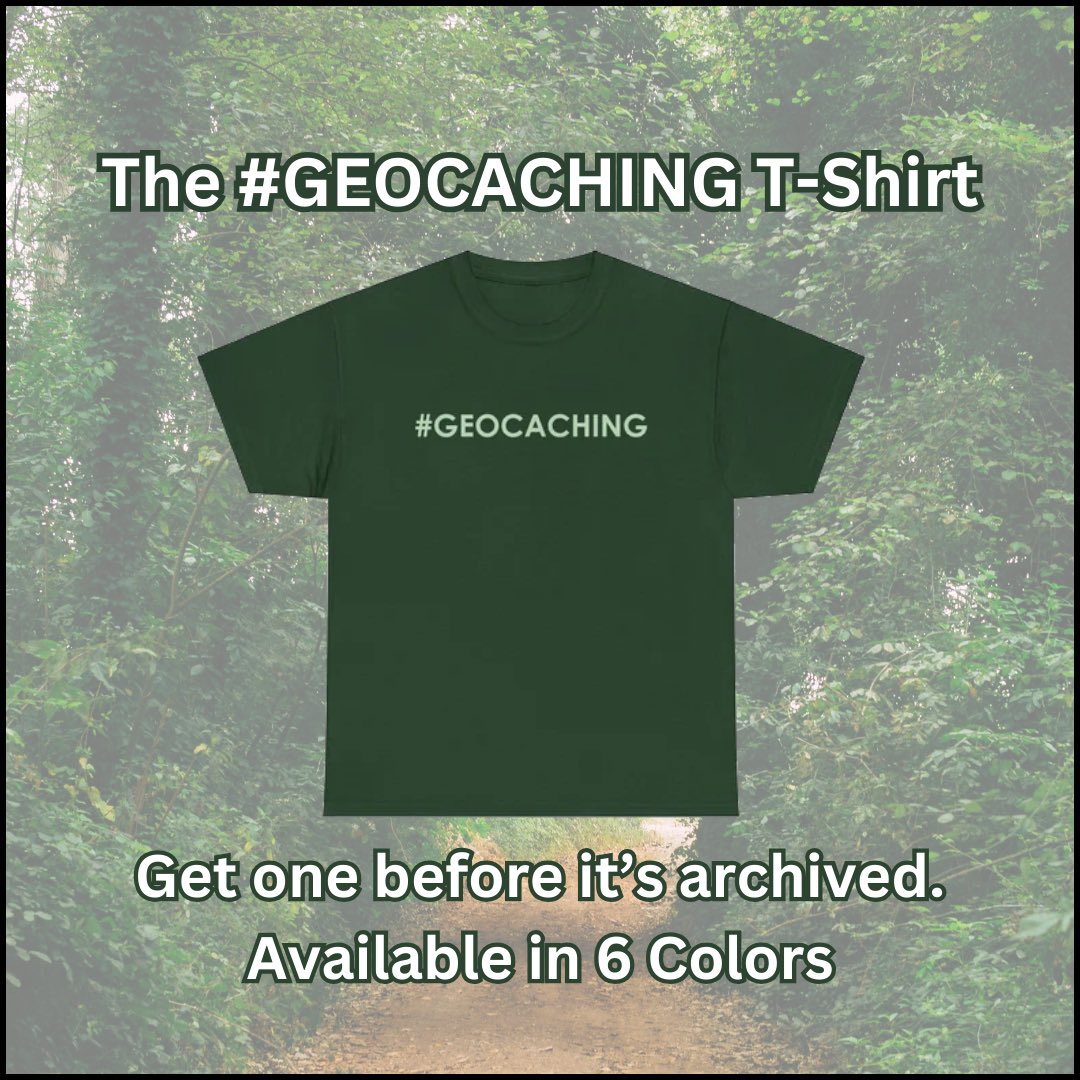 The #GEOCACHING T-Shirt is now available! Check it out, along with our other geocaching t-shirts.
theabsoluteoutdoors.com/products/unise…
