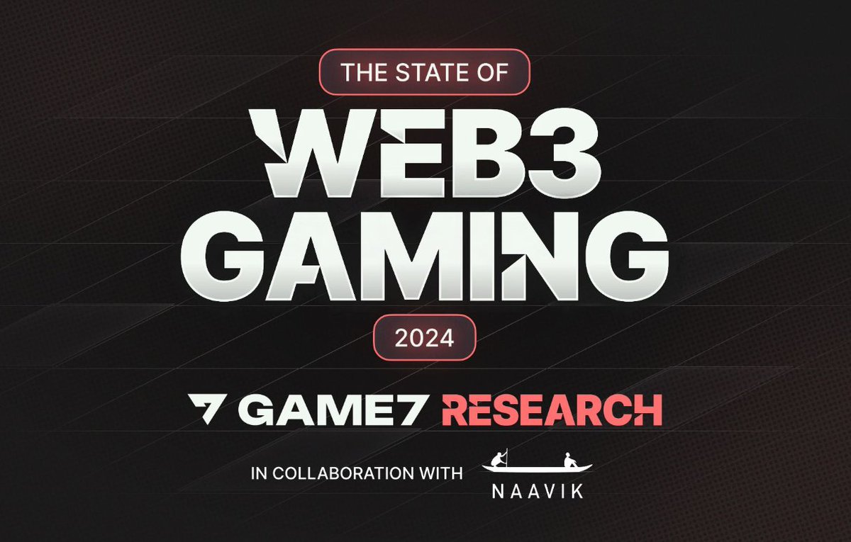 arbitrum's tweet photo. 📜 Hot off the Press: @G7_DAO released the 2024 State of Web3 Gaming report in collaboration with @naavik_co!

Arbitrum takes the spotlight with 72% YoY growth, hosting 119 game titles and is the most widely adopted network for new gaming chains, at 23 over the past 12 months.🧵 https://t.co/PsvS0CbSc5