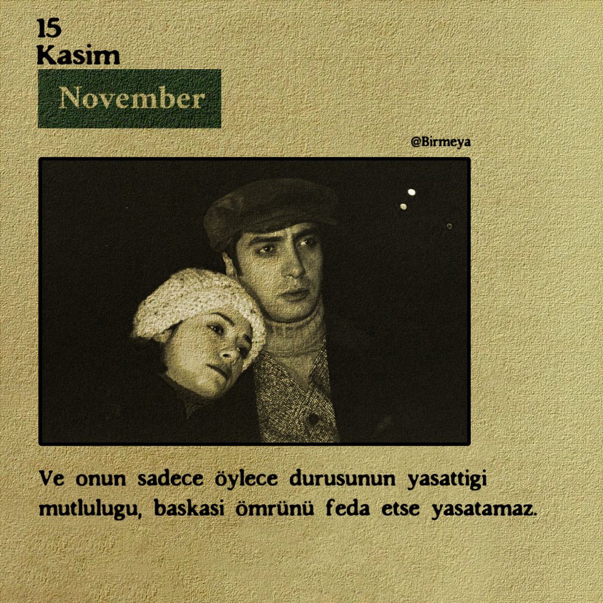 15 Kasım.