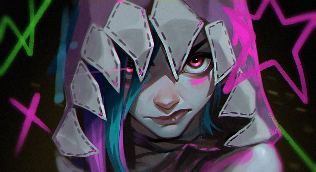 inoart's tweet photo. #Arcane #Jinx https://t.co/VwRB5anXmV