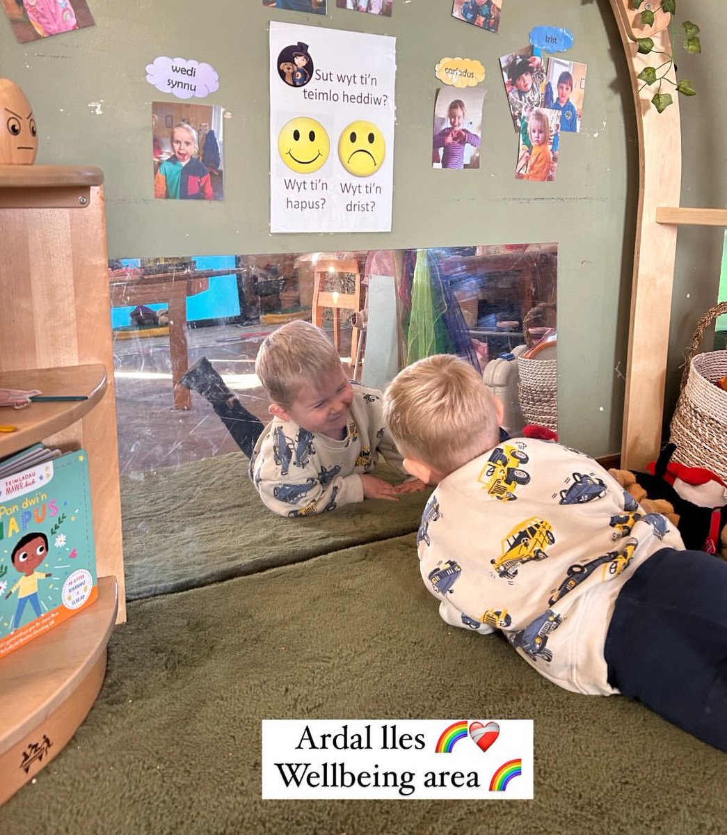 💜Ein hardal lesiant yn y Cylch / Our wellbeing area in Cylch