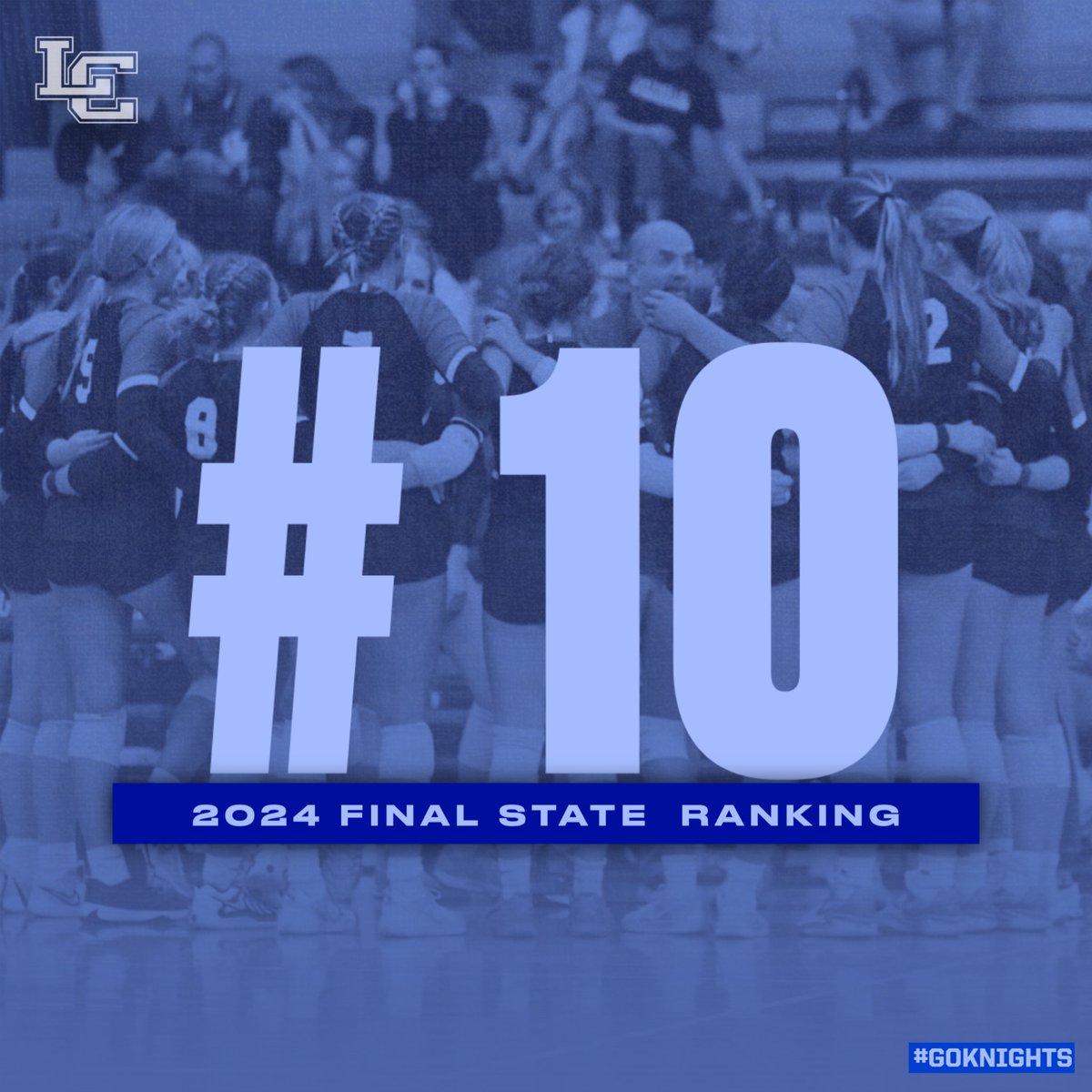 The polls are in!!! The Knights finish 1st in Region 11 and Top 10 in the State!!! 

#GoKnights⚔️ #GodIsGood