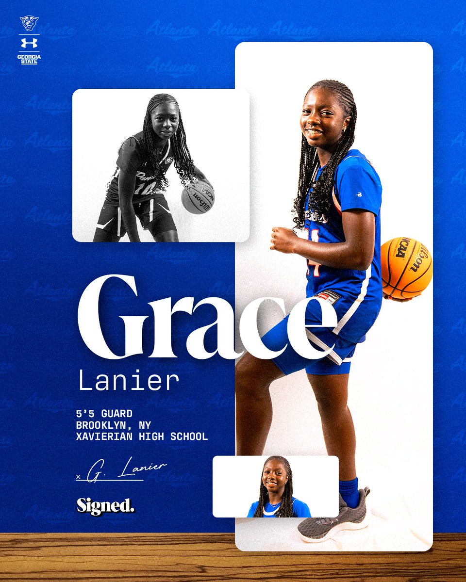 Signed! ✍️

Welcome to Atlanta, Grace!

#LightItBlue