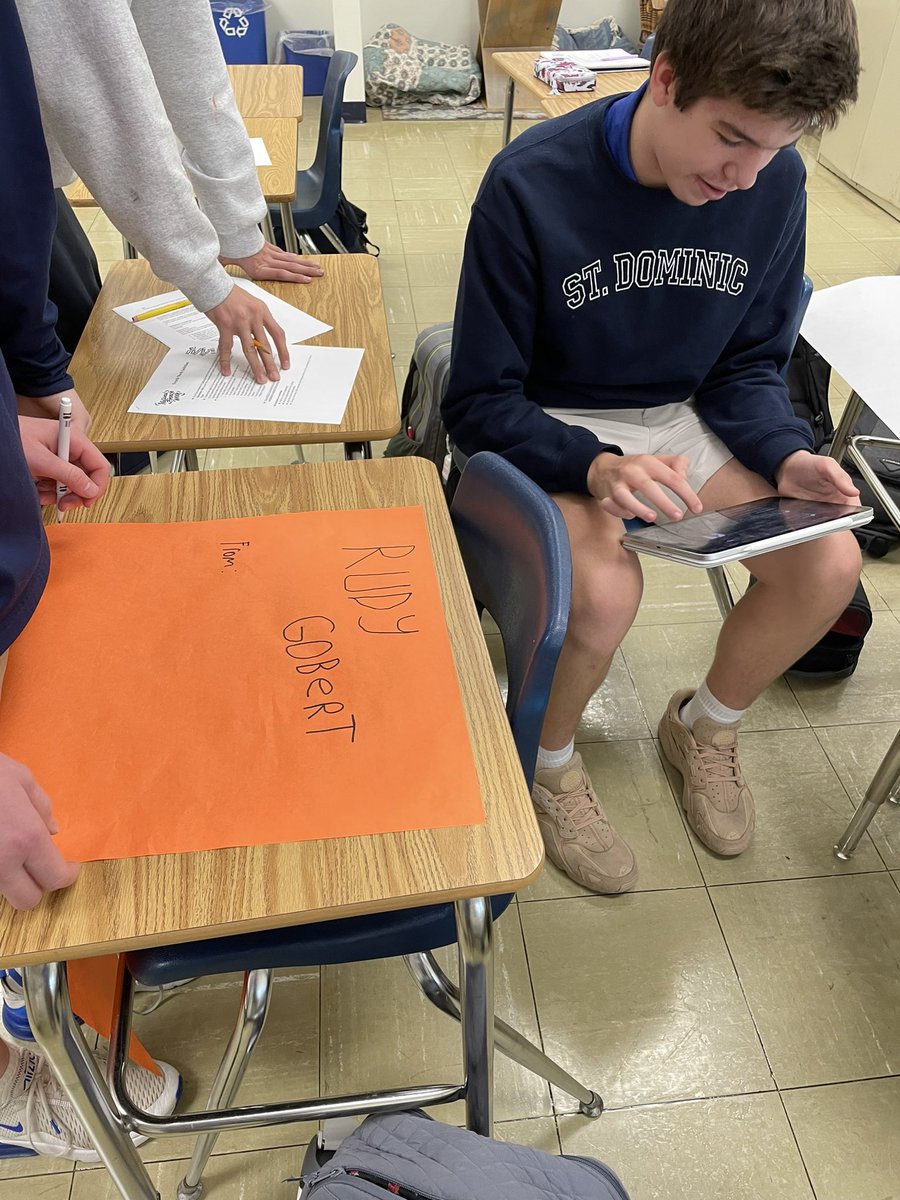 madame_sieker's tweet photo. For the theme of sports and games, students made posters about French/French speaking Olympic athletes #NationalFrenchWeek https://t.co/dz6KhmxrH2