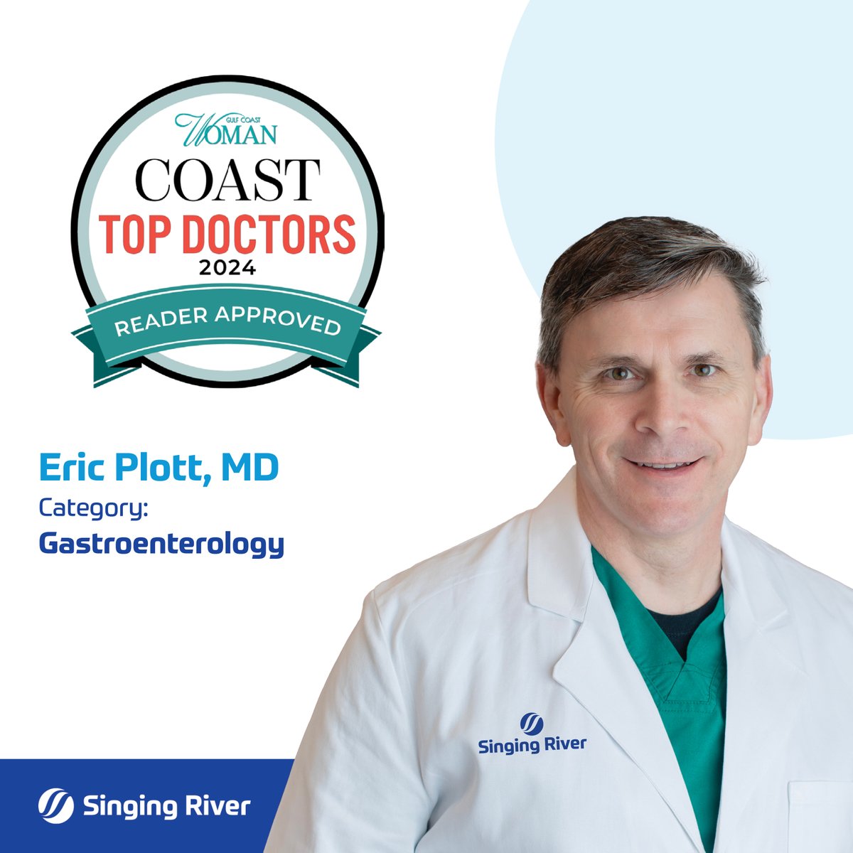 Singing River Health System (@mysingingriver) on Twitter photo Congrats to Dr. Eric Plott, honored as a Gulf Coast Woman (<a href="/IAMGCW/">Gulf Coast Woman</a>) Top Doctor in Gastroenterology! π
With 8,000+ endoscopic procedures and vast expertise, Dr. Plott provides top-notch digestive care. Proud to have him on our team! π
π Learn more: SingingRiver./Dr-Plott Congrats to Dr. Eric Plott, honored as a Gulf Coast Woman (<a href="/IAMGCW/">Gulf Coast Woman</a>) Top Doctor in Gastroenterology! π
With 8,000+ endoscopic procedures and vast expertise, Dr. Plott provides top-notch digestive care. Proud to have him on our team! π
π Learn more: SingingRiver./Dr-Plott