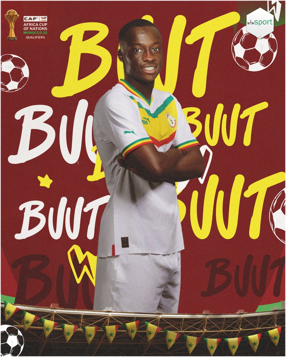 wiwsport's tweet photo. 🇧🇫🇸🇳 Burkina Faso 0-1 Sénégal (84')
Buuuut de Habib Diarra
#BFASEN #AFCON2025Q
#wiwsport #Senegal https://t.co/TvDdOFX1G7