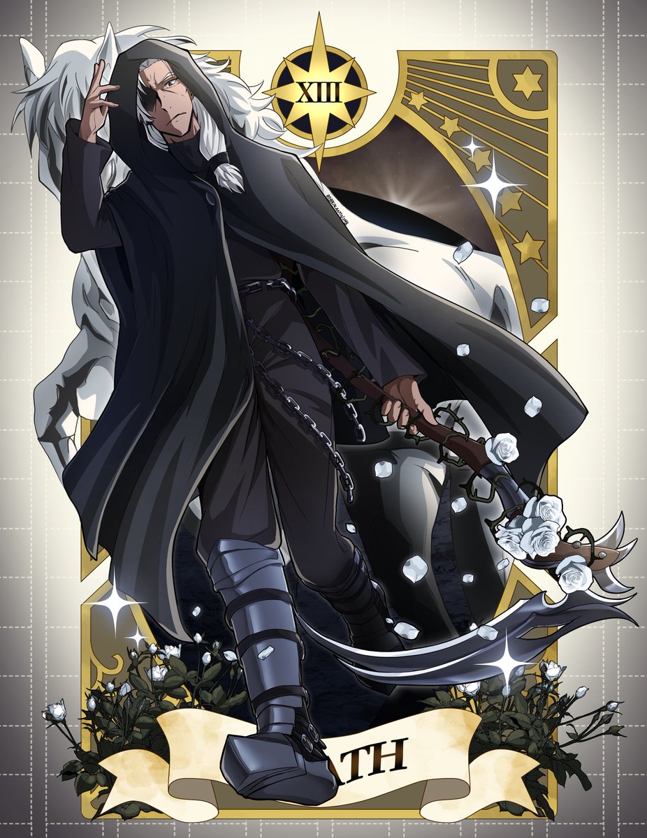 「 SSR [Tarot] Gide 」

AKA, my full piece for the BSD Halloween Zine!
I've had this idea roaming around in my brain for a while, and I'm super happy I got to be a part of this and bring yet another fake Mayoi card to life 🔥