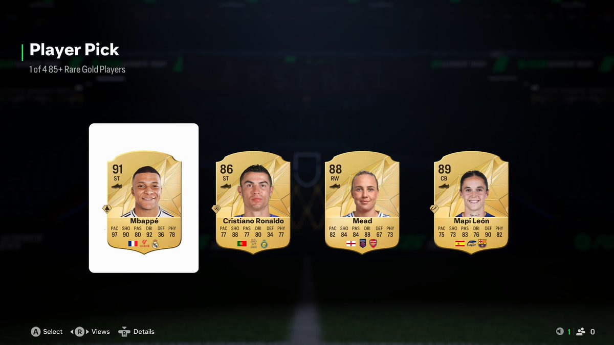 Rival rewards were decent