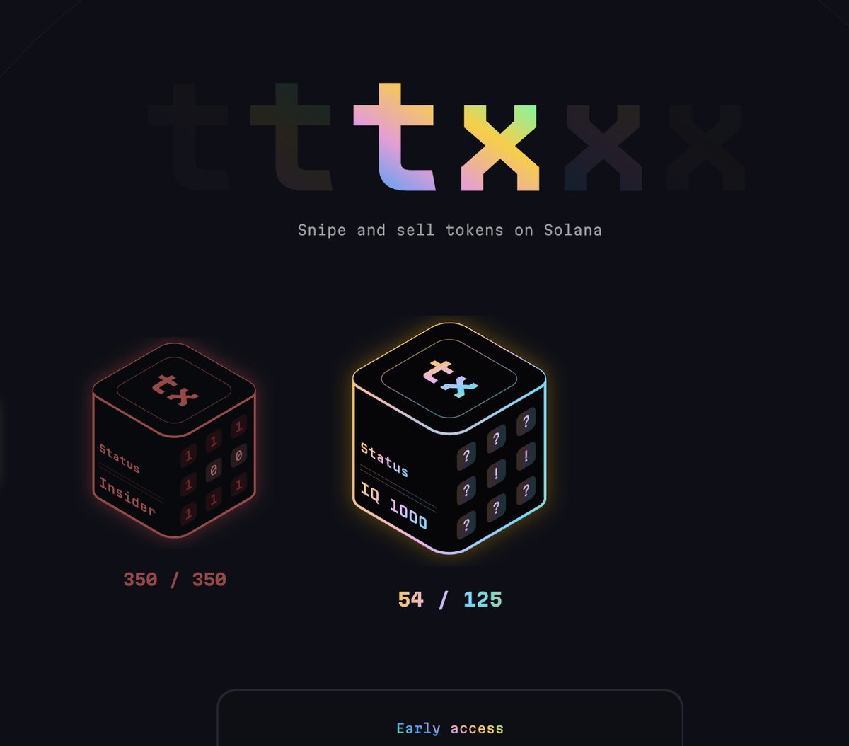 Launching a new meme-coin trading platform on Solana soon. Early access

tx.app/?code=i_BE7RBS…

#solana #pnut