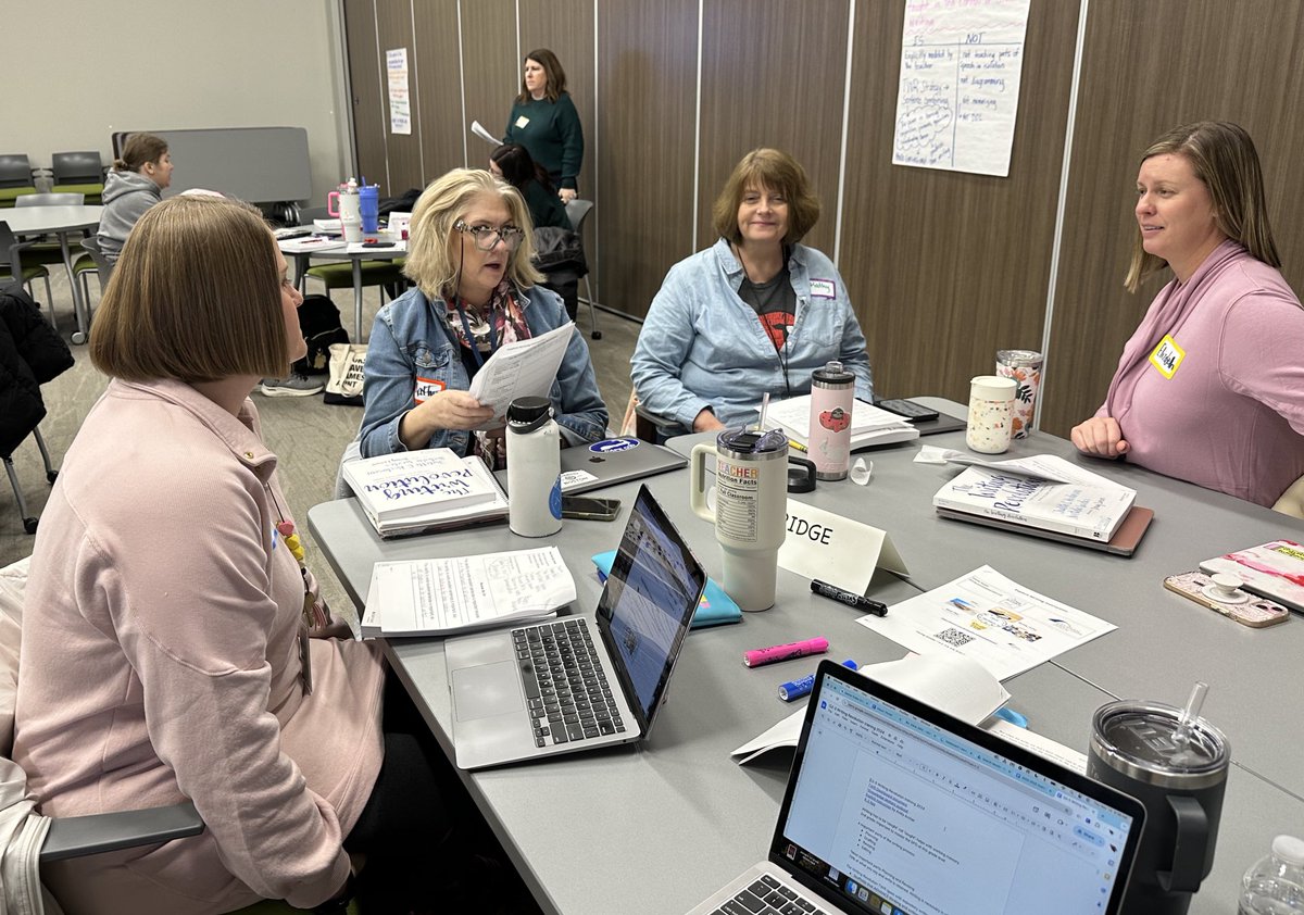 JamieSmithESC's tweet photo. These Grade 3 teachers @mentorschools were so engaged today learning about explicit writing instruction! I’m excited to see where they can go! #writingisthinking
@ESC_Teach @ESCNortheastOH https://t.co/wAtvRZ9t5N