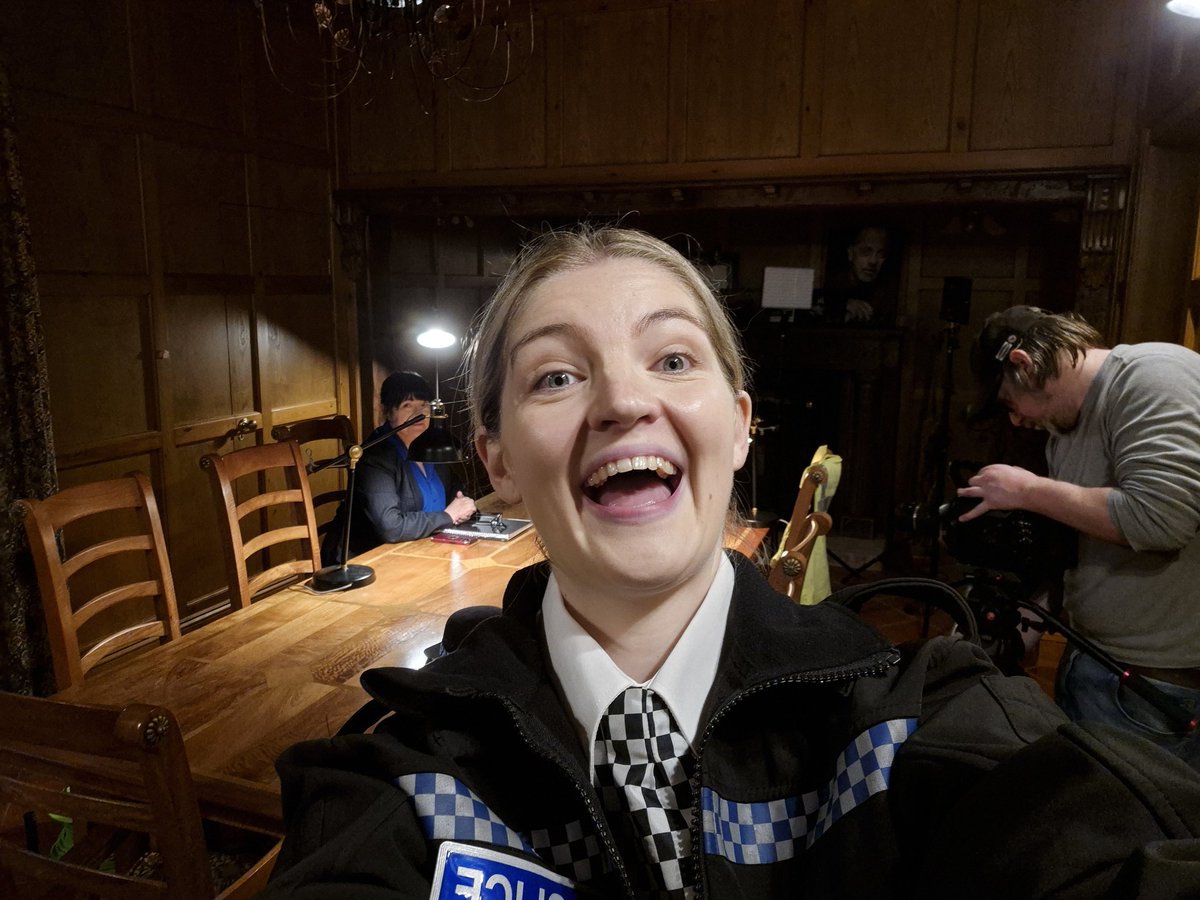 A still from filming yesterday with <a href="/ChrisStoneFilms/">Chris Stone</a> 

#showreelscene #shortfilm #policedrama #courtroomdrama #actorslife #actorsuk #northernactor #femalepoliceofficer #firearmstrainedactress