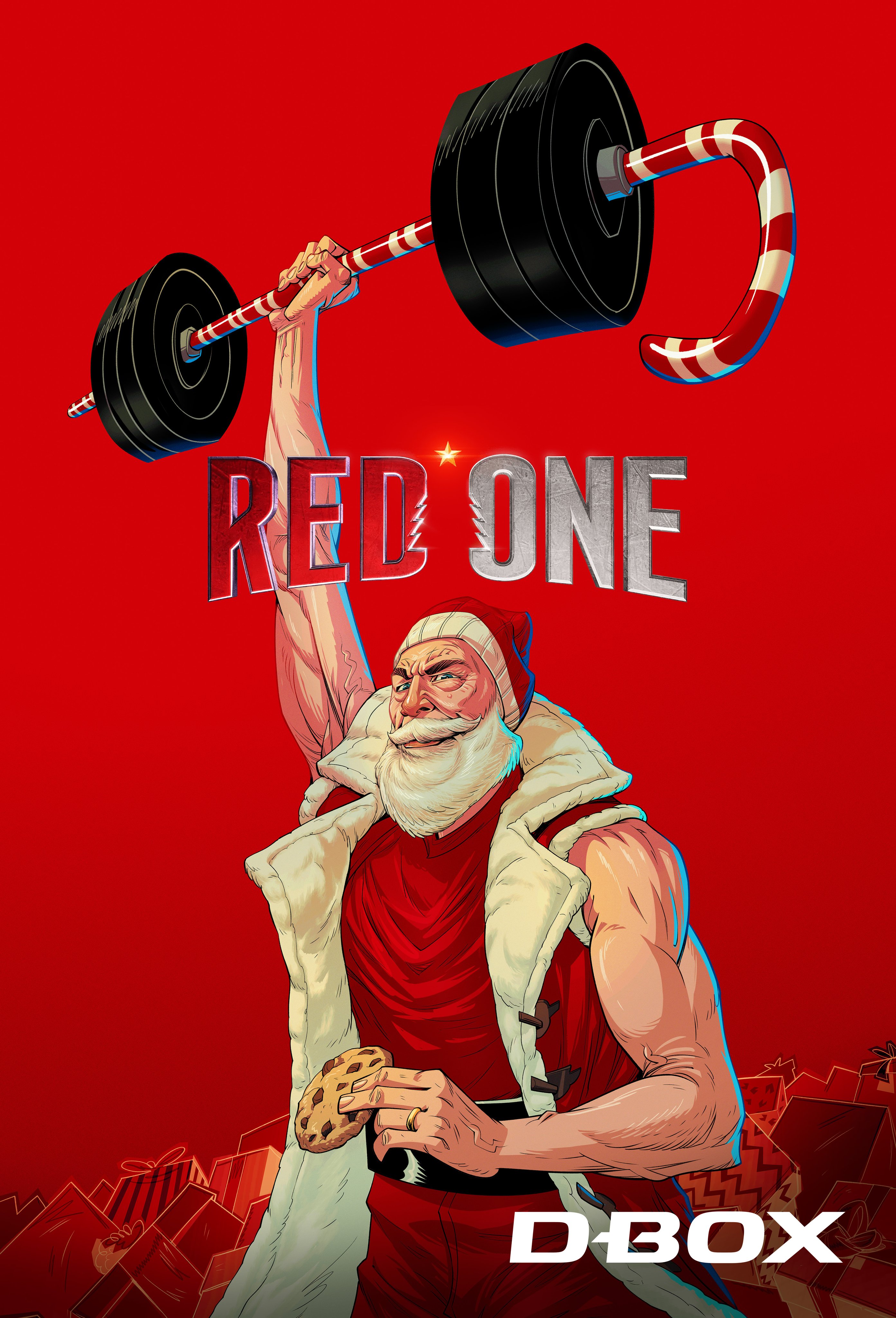 Red One D-Box poster