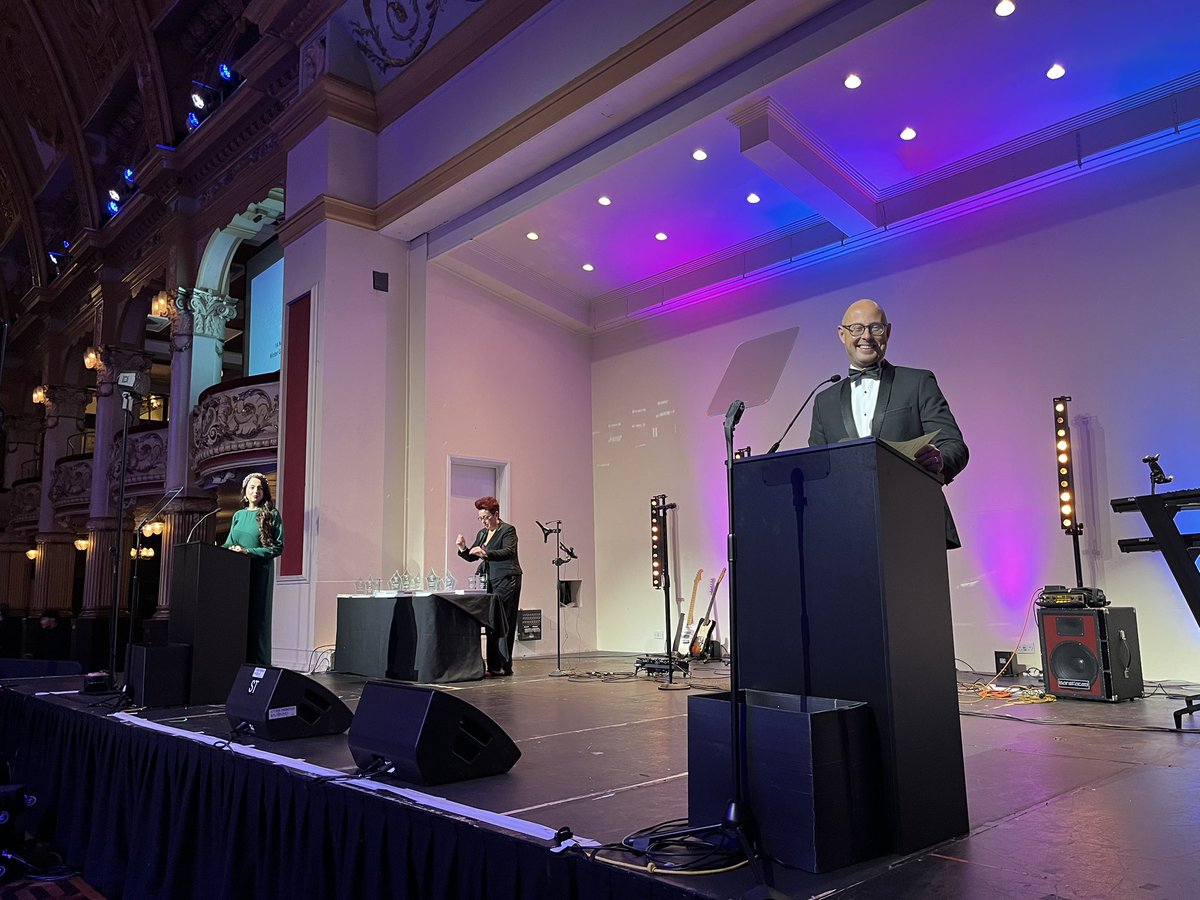 Tonight’s hosts <a href="/NaziaMogra/">Nazia Mogra</a> and our CEO <a href="/ChrisOliverNHS/">Chris Oliver</a> are now on stage ready to take us through each award.
 
We’ll keep you posted as the winners and highly commended are announced.
 
#LSCftAwards