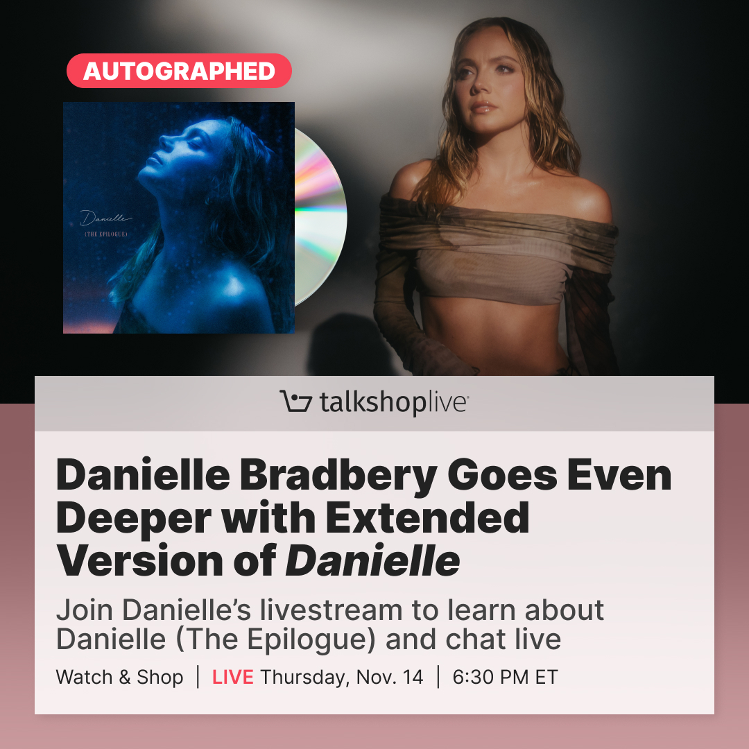 I will be on @talkshoplive tonight at 6:30pm ET/5:30pm CT! Talking about the album, Danielle (The Epilogue)! It’s the ONLY place and time to grab a signed CD so be sure to tune in!

talkshop.live/watch/iFzvJWT1…