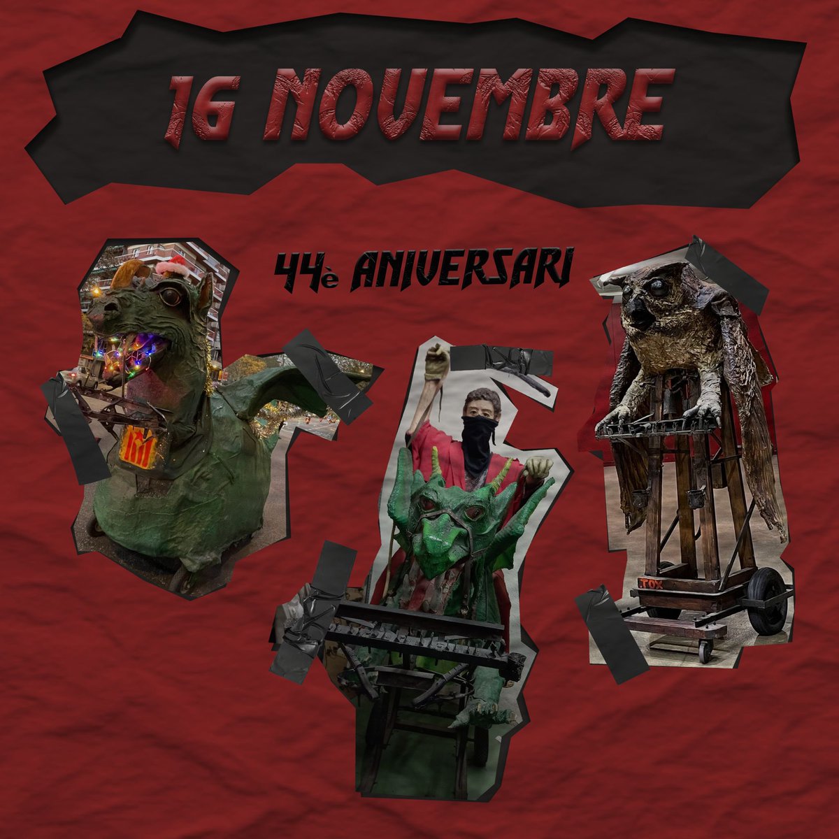 Diables, Tabalers i Bèsties de Sants tweet media