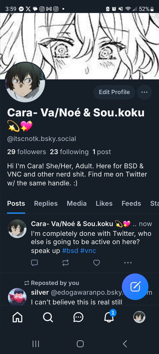 I'm not super interactive on here anymore but for anyone listening, I'm done with Twitter. Tomorrow the terms of service update will have AI training on our posts, and I done. I'm deleting and moving to bluesky.