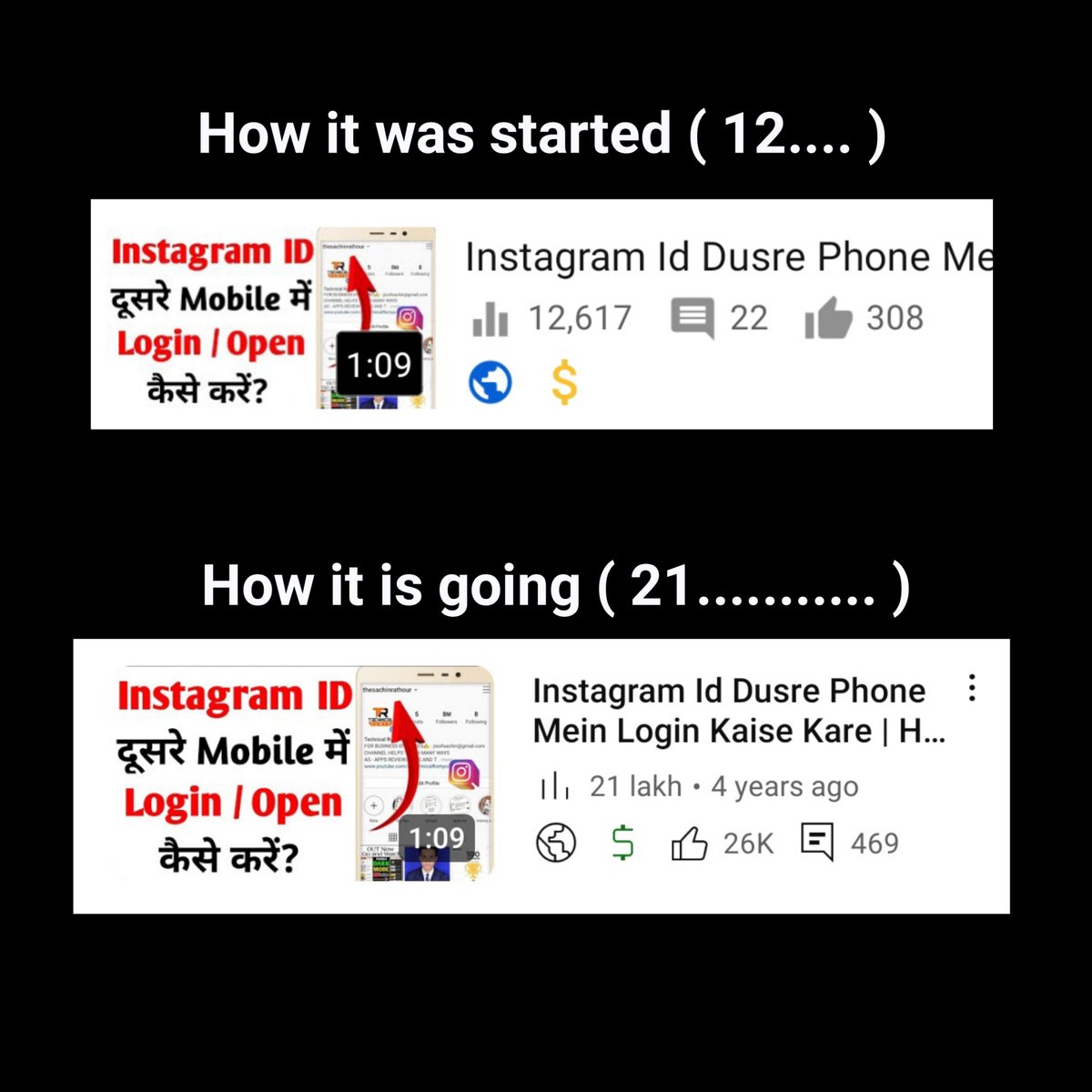 technicalromyo's tweet photo. From 12k with limited ads suitability ( yellow dollar )✨ to over 2.1 million views🔥 and it all comes down to a strong SEO strategy and creating content that never goes out of style ( evergreen content ).
#Technicalromyo #youtubeindia #SEO
@YTCreatorsIndia @YouTubeIndia https://t.co/msfAdBrbDm