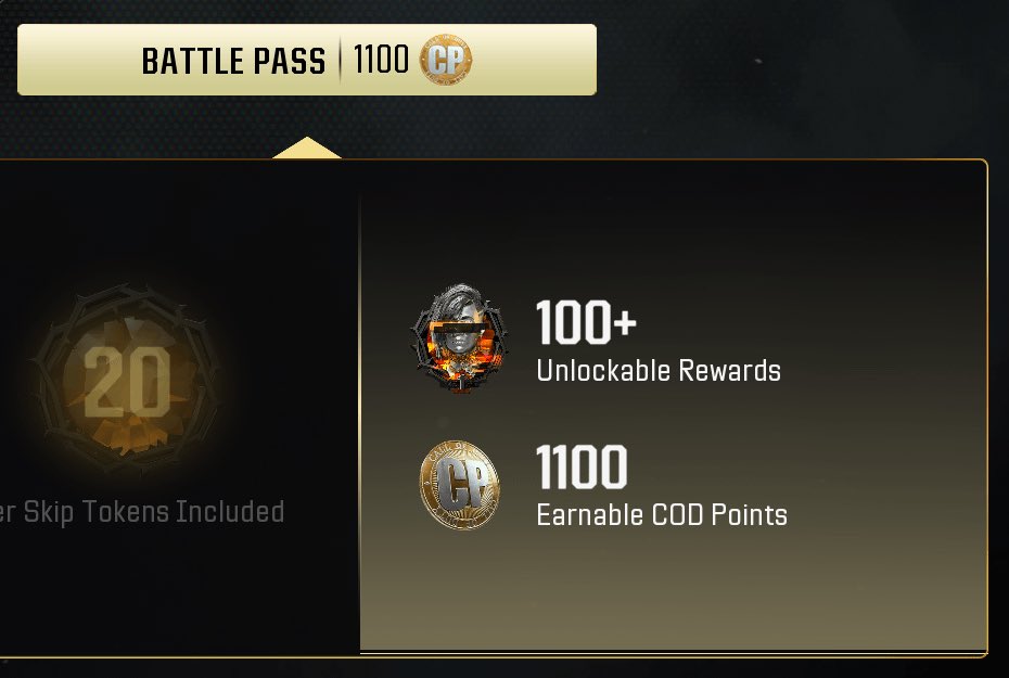 With Black Ops 6’s first Battle Pass, Activision is now only giving players 1,100 Call of Duty Points back in the Pass. It used to be 1,400 Points. 

So now, the Battle Pass only gives you enough Points to get the next Pass and not additional store items like before.