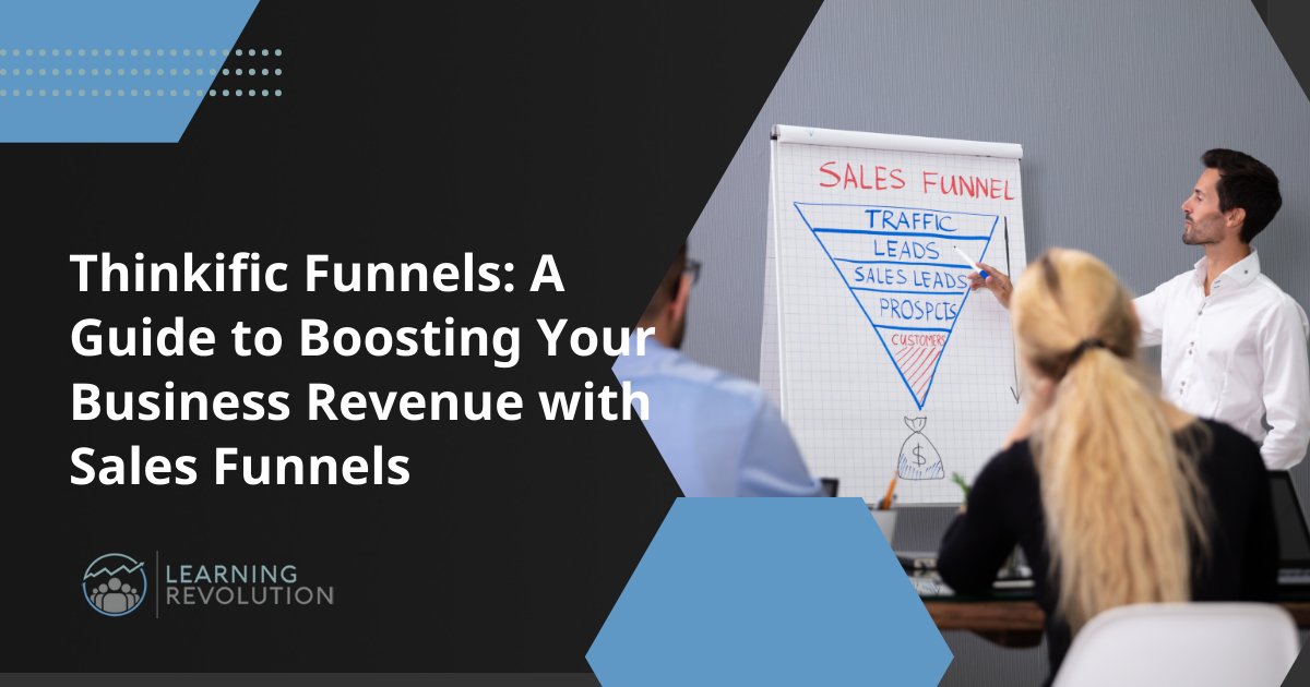 learnrevhq's tweet image. Boost your revenue with @Thinkific Funnels! Unlock the power of custom customer journeys to attract, engage, and convert your audience. Discover how to leverage this powerful marketing tool in our latest guide:bit.ly/48I06nL
#Thinkific #ThinkfiicFunnels