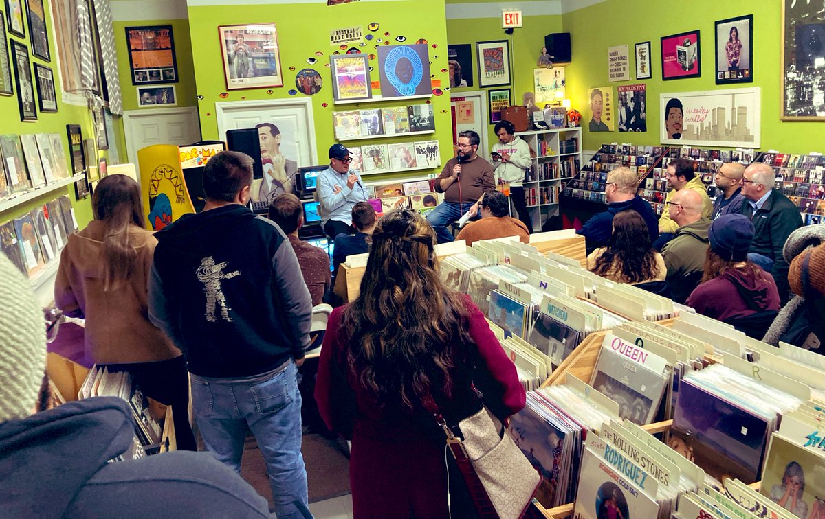 Jim Hanke (@jimhanke) on Twitter photo Had a wonderful time interviewing <a href="/steadycraig/">Craig Finn</a> in front of a great audience at <a href="/PinwheelRecords/">Pinwheel Records</a>. Full podcast coming next month to <a href="/VinylEmergency/">Vinyl Emergency Podcast</a>! Had a wonderful time interviewing <a href="/steadycraig/">Craig Finn</a> in front of a great audience at <a href="/PinwheelRecords/">Pinwheel Records</a>. Full podcast coming next month to <a href="/VinylEmergency/">Vinyl Emergency Podcast</a>!