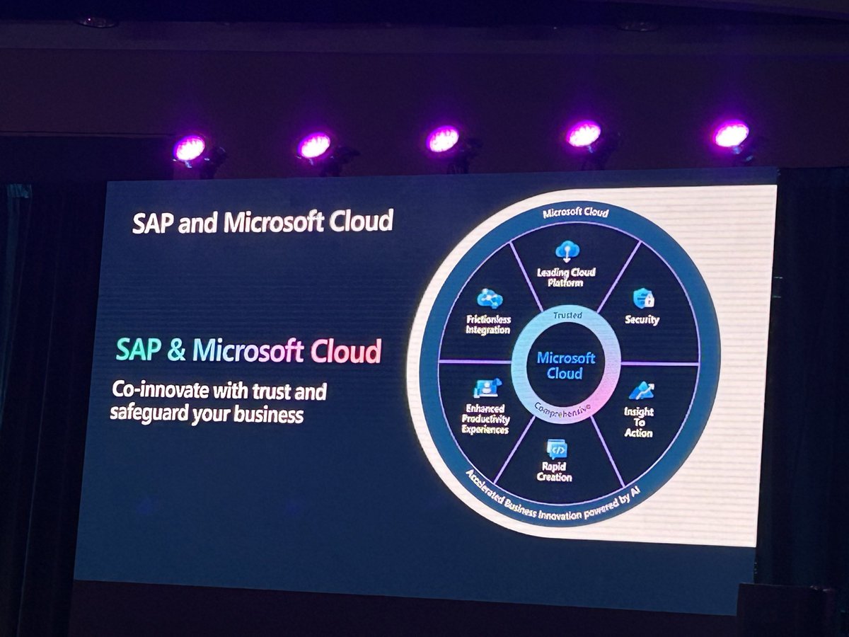 #SAPTechConnect your AIAgent will tell you my AIAgent 😁#SAP and #MSFT collaboration