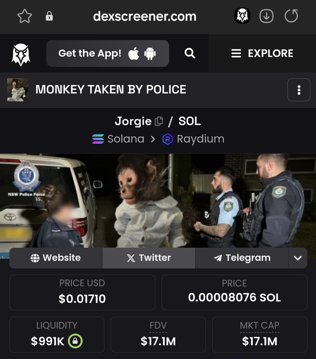 it's time to free $JORGIE

$JORGIE IS THE TICKER $17Mmcap

see you at $50Mmcap❤️🦅

$JORGIE $PNUT $MAYA $SOL $FTM $ACT $MYRO