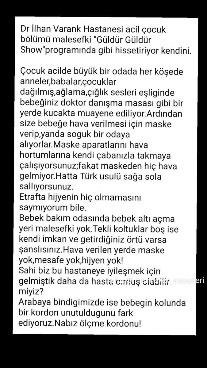 Sağlık bu kadar ucuz olmamalı!
<a href="/saglikbakanligi/">T.C. Sağlık Bakanlığı</a> 
#çekmeköy