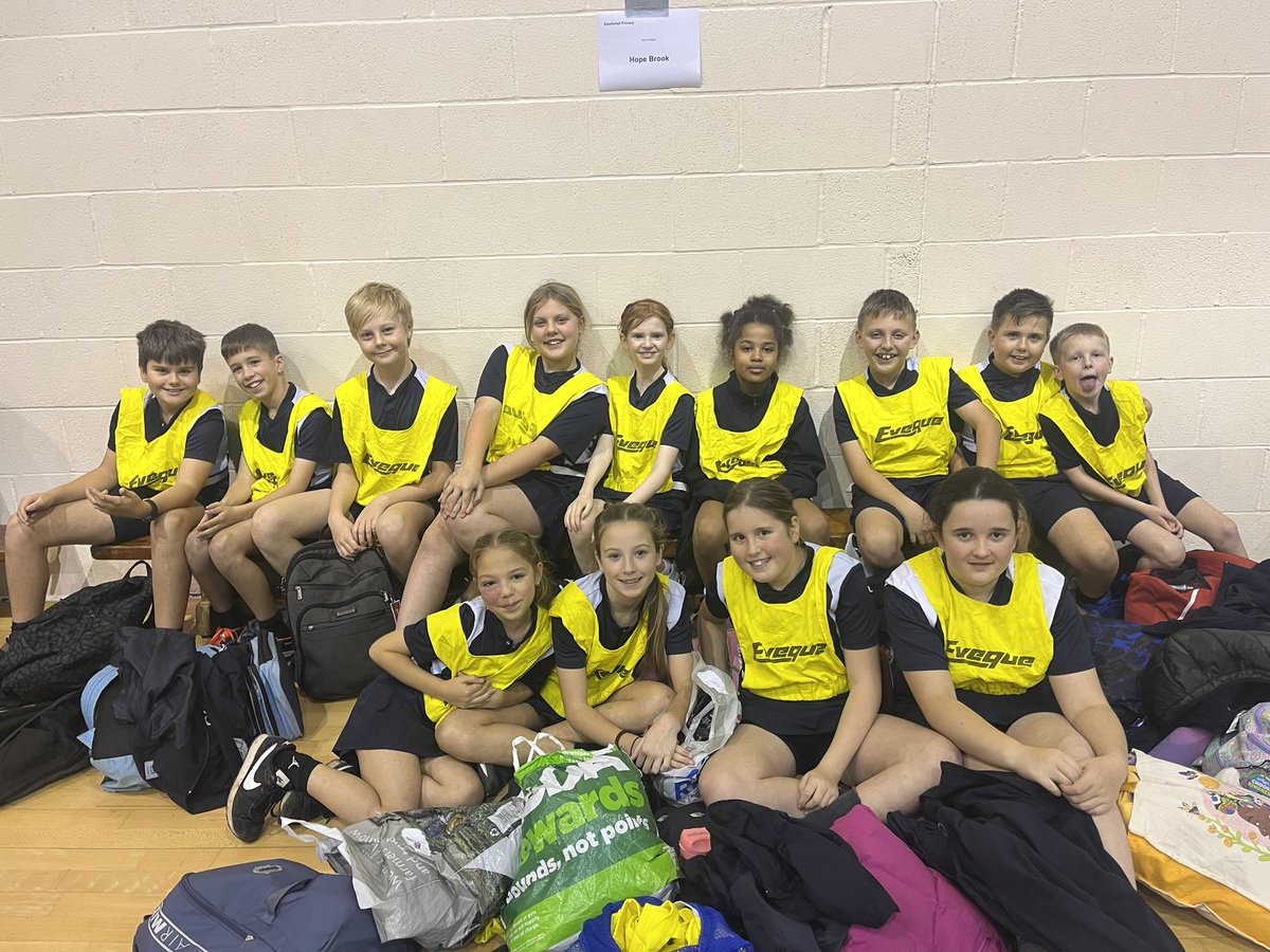 Brilliant day with the Yorkley and Hopebrook teams!