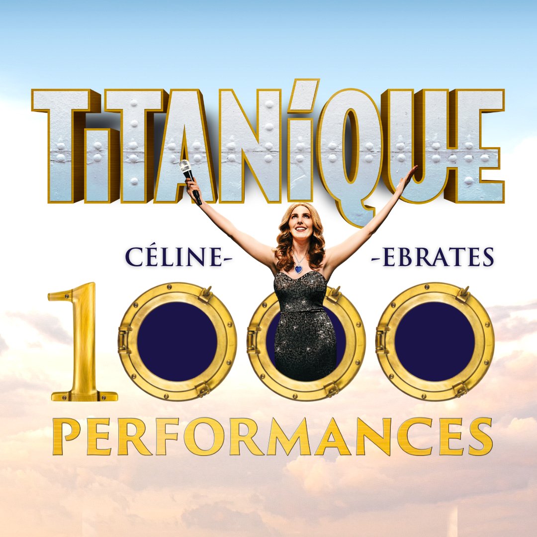 #TITANIQUE CÉLINE-EBRATES 1,000 PERFORMANCES! Join us on Dec 10 for a Céline-ebration with special guests, giveaways and non-stop laughter! 💙🚢 bit.ly/TITANIQUETIX