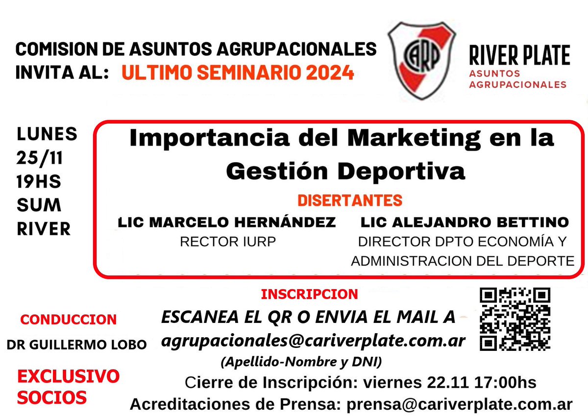 Asuntos Agrupacionales CARP tweet media