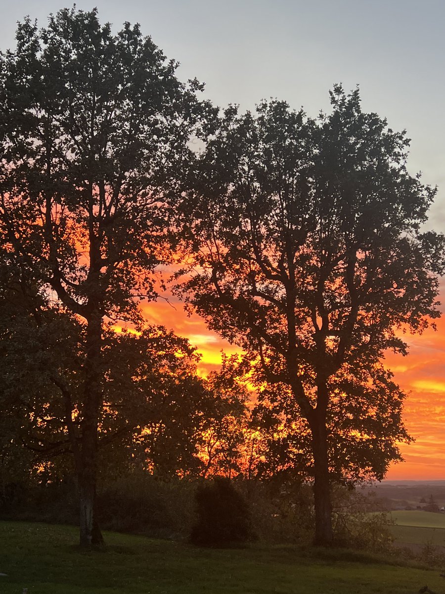 RedTufty's tweet photo. Ooh la la! Right beside my little home.
#sunset https://t.co/vY70DjCZUz