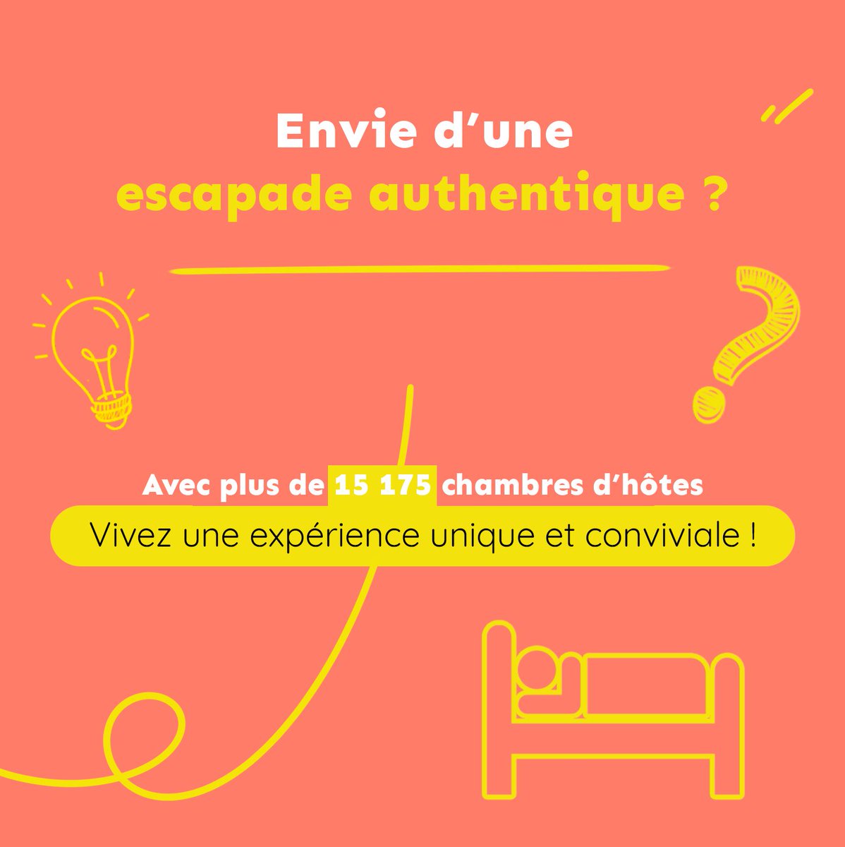 Un petit #weekend à l’improviste ça vous tente ? Pensez à une #chambre d’#hôte ! 🏠
Pour vivre une expérience #conviviale, rendez-vous sur #PagesJaunes
👉 tinyurl.com/9m3nkpsf
