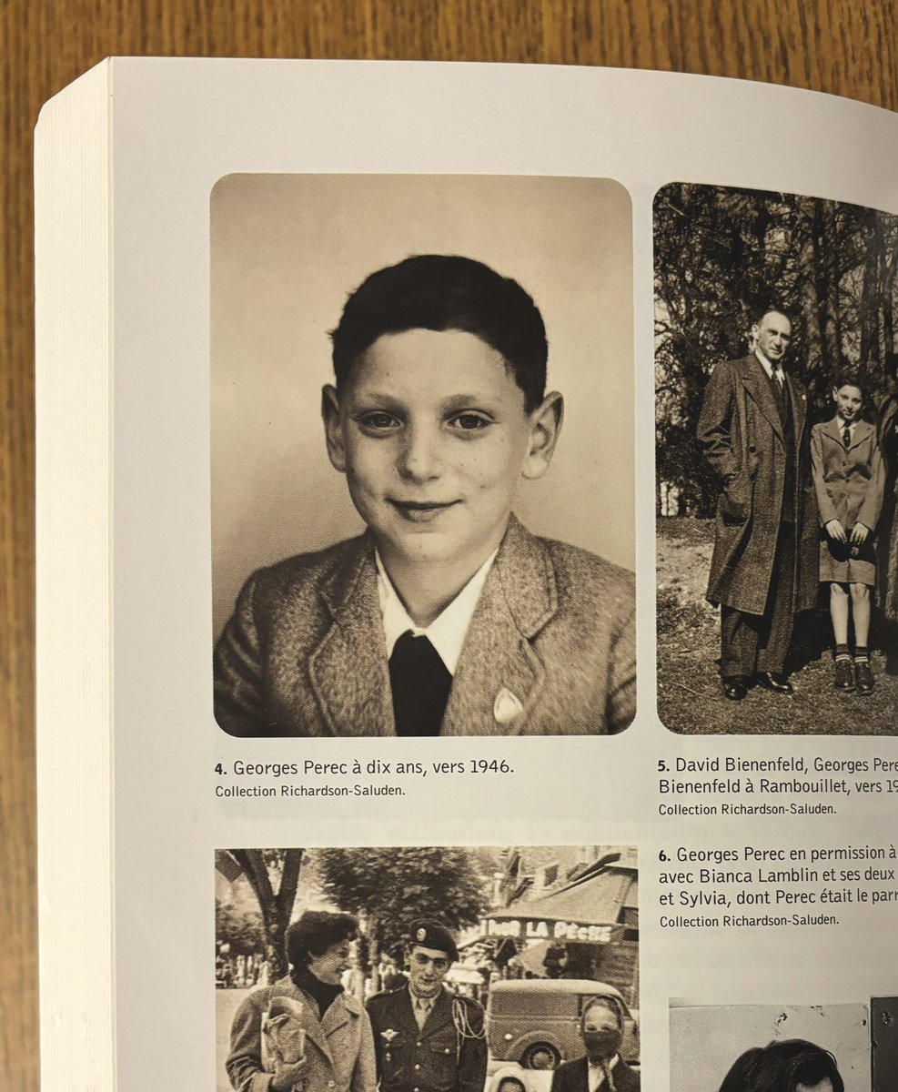 Georges Perec, 10 years old, in 1946.