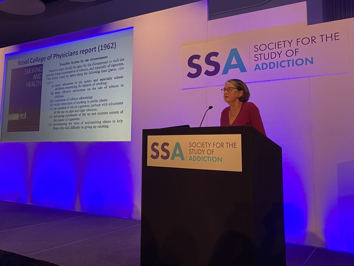 Owen Bowden-Jones (@owenbowdenjones) on Twitter photo Time for the <a href="/SSA_Addiction/">Society for the Study of Addiction</a> Society Lecture! This year Prof Ann McNeil talks about tobacco harm reduction #SSAConference <a href="/rcpsychAddFac/">RCPsych Addictions Faculty</a> <a href="/NHS_APA/">NHS Addictions Provider Alliance</a> <a href="/addictionprofs/">Addiction Professionals</a> Time for the <a href="/SSA_Addiction/">Society for the Study of Addiction</a> Society Lecture! This year Prof Ann McNeil talks about tobacco harm reduction #SSAConference <a href="/rcpsychAddFac/">RCPsych Addictions Faculty</a> <a href="/NHS_APA/">NHS Addictions Provider Alliance</a> <a href="/addictionprofs/">Addiction Professionals</a>