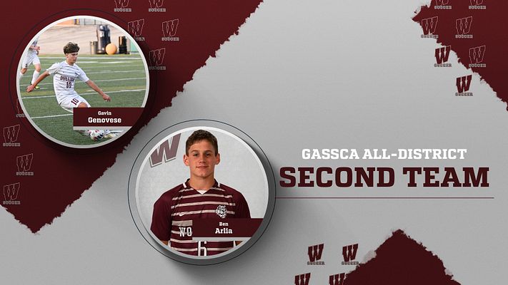 Congratulations to our All-District Honorees from Boys Soccer