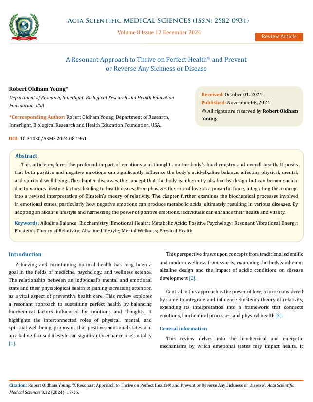 Robert Young DSc, PhD, Naturopathic Practitioner tweet media