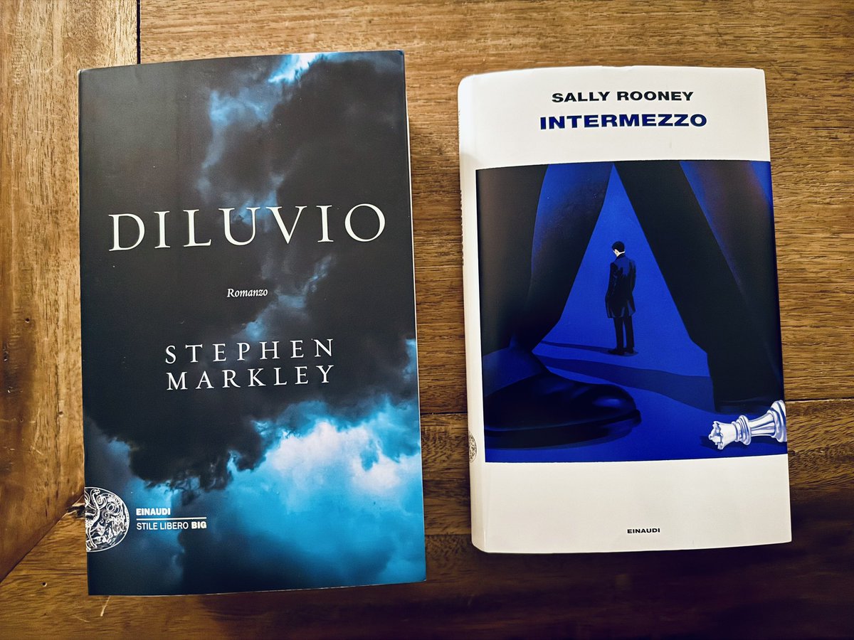 L’agognato pacchetto è arrivato 👏🏼👏🏼👏🏼 insieme alla promessa di ore piacevoli con vecchi amici ☺️ grazie <a href="/Einaudieditore/">Einaudi editore</a> - l’unico problema è decidere quale leggere prima!